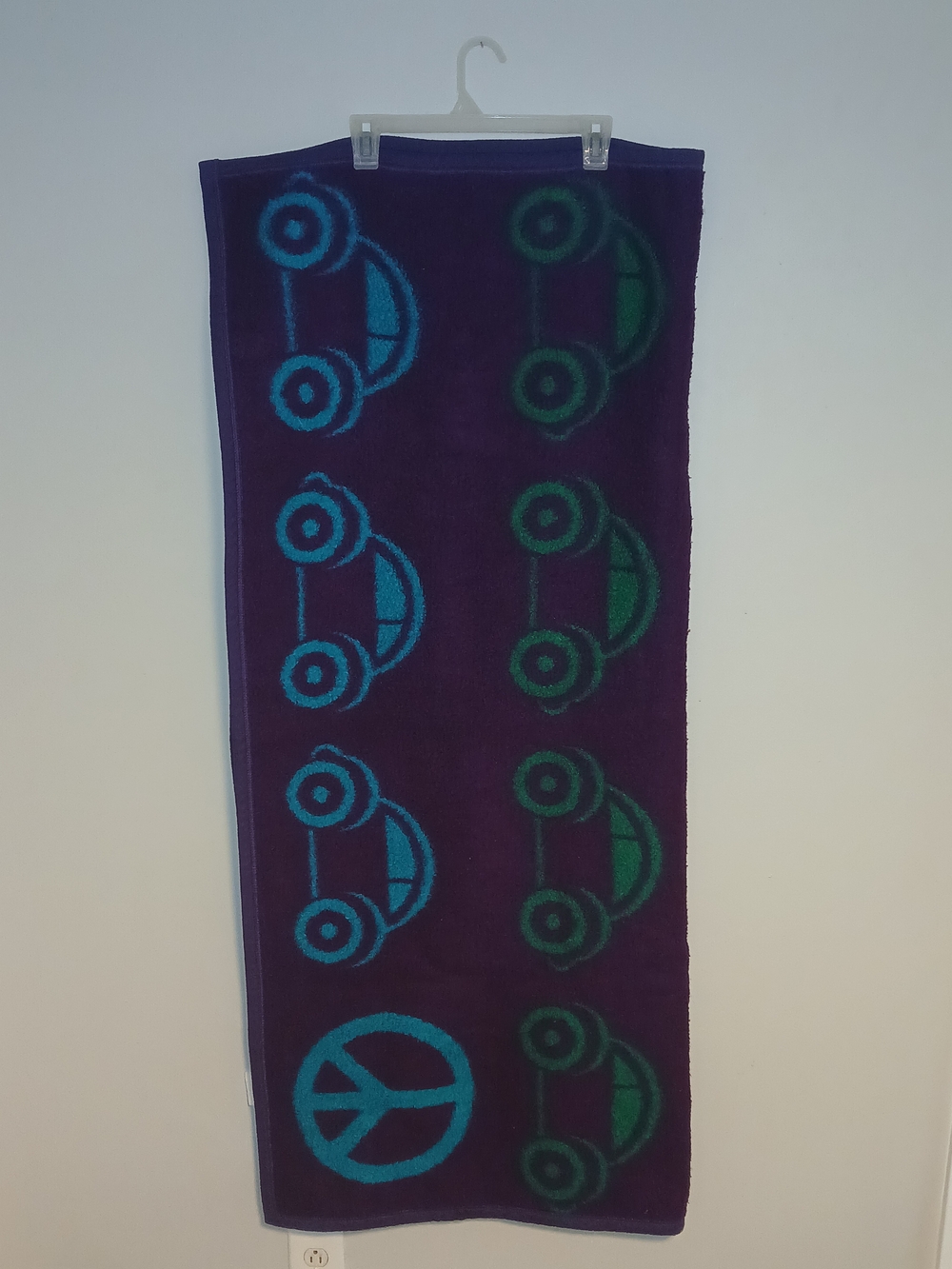 Kids Blanket with Multi Colored Cars Reversible With Multi Colors On One